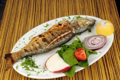 Izgara Levrek (Grilled Seabass)