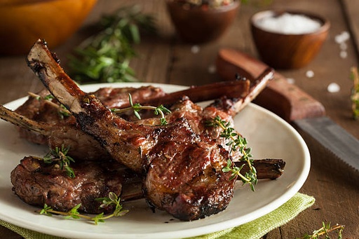 Kuzu Pirzola (Grilled Lamb Chops)