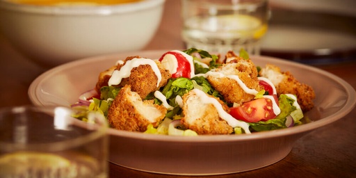 Çıtır Tavuk Salata (Crispy Chicken Salad)